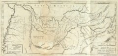 1795 State Map of Tennessee Government formerly Part of North Carolina taken Chiefly from Surveys