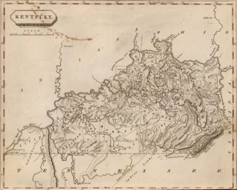 1804 Map of Kentucky