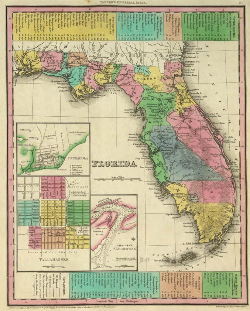 Maps of Florida - Historical, Statewide, Regional, Interactive, Printable