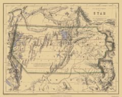 1857 Map of Utah Territory