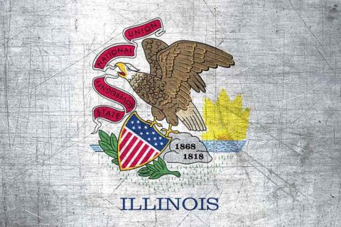 Illinois Flag US State